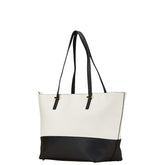 ケイトスペード トートバッグ ショルダーバッグ ホワイト ブラック レザー レディース Kate Spade 【中古】